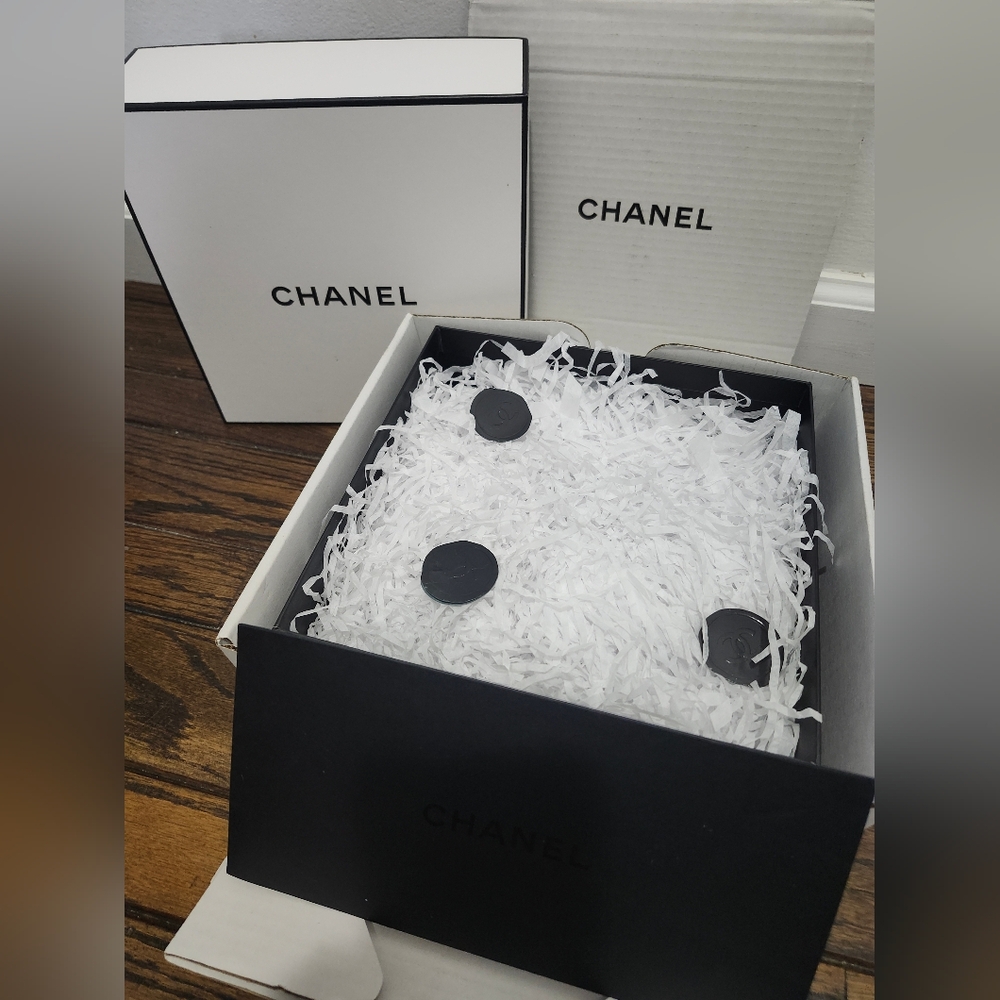 White Chanel Gift Box with Extras!